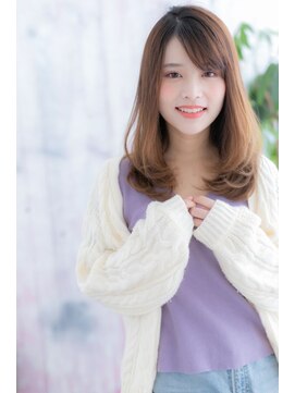 ヘアアンドビューティー ミック(Hair & Beauty miq) グラデーションカラー★似合わせフェミニンワンカール