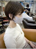丸みショートボブ