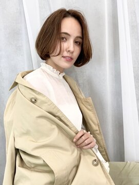 エムスラッシュ みなとみらい馬車道店(M SLASH) 馬車道/外国人風/センターパート/小顔/ひし形シルエットz