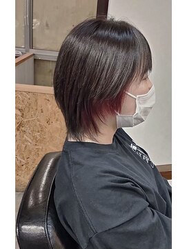 ダブルケーツー 倉敷店(wk-two) ☆ウルフイヤリングカラーin　Ｒｅｄ☆