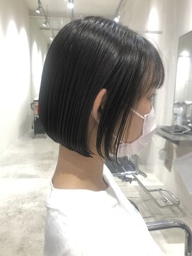 フィグバイアルテフィーチェ(fig by artefice) 大人ガーリー/ミニボブ/耳掛けショート#刈り上げボブ