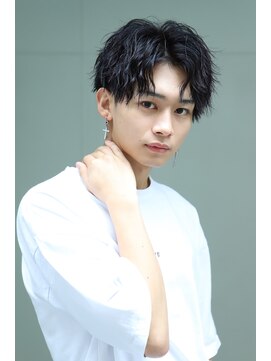 リップス 仙台ロフト(LIPPS) 【波巻パーマ】センターパート