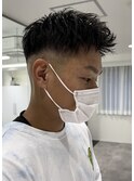フェードアップバングショート