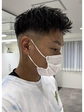 ルースト 八王子店(ROOST) フェードアップバングショート