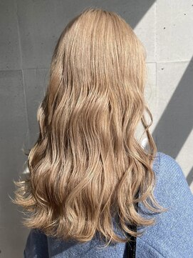 ゲーム 吉祥寺店(GAME) ダブルカラーミルクティーベージュカラーケアブリーチ韓国ボブ