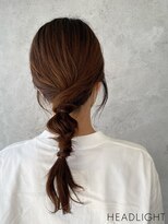 アーサス ヘアー デザイン 新潟松崎店(Ursus hair Design)&nbsp;ローポニーアレンジ_807L1519