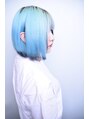 アグ ヘアー カイラ 白河店(Agu hair kaila)&nbsp;ウォーターブルー×モノトーンブラック