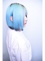 アグ ヘアー カイラ 白河店(Agu hair kaila) ウォーターブルー×モノトーンブラック