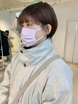 ゼスト パーク(ZEST PARK) ワイドバング ショートヘア 耳かけショート 吉祥寺 《宮坂紅》