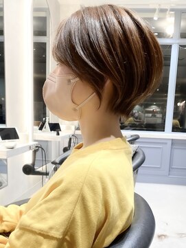 ロンドジェネルーズ 柏(Lond generous) 【斉藤 航人】ショコラアッシュ×ショート 【白髪染め可】【柏】