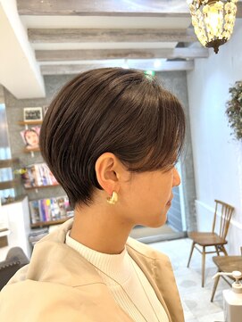 センスヘア(SENSE Hair) 首が綺麗に見えるハンサムショート