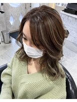 ヘアー アトリエ エゴン(hair atelier EGON)&nbsp;ブリーチハイライトカラー