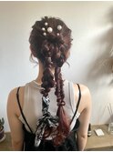 個性派ポニーテール