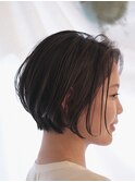 大人ショートボブ