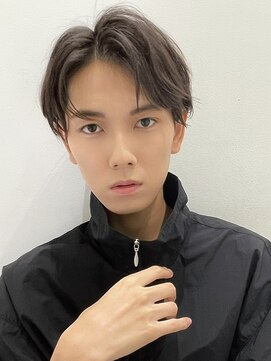 トルネード(TORNADO) 韓国マッシュニュアンスパーマツーブロックセンターパ一卜t121