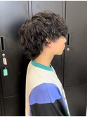 今大流行のメンズツイストスパイラルパーマウルフカット♪あゆむ