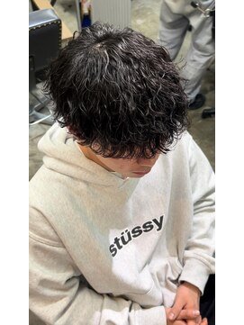 エルオム(EL.HOMME) 波巻きケアクリームパーマ