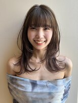 ビュートリアム265(BEAUTRIUM 265)&nbsp;レイヤー バタフライレイヤー くびれ ハイライト ベージュ 銀座