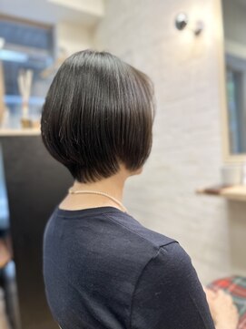 クレス 新宿御苑前(cresc) ショートボブ♪  【40代/50代/60代/ショート/ボブ】