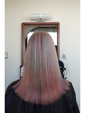 スタニング 渋谷(STUNNING.) レイヤー/ボブ/ケアブリーチ/ダブルカラー/ハイトーン【修】