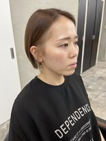 リトバイプティパ(Lit by petit-pas) ミルクティーイヤリングカラー