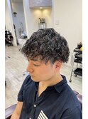 ツイストスパイラルパーマメンズパーマ