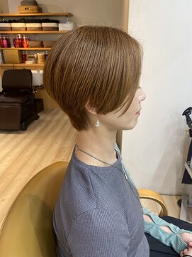 モリオ フロム ロンドン 成増店 【morio成増/一戸】大人かっこいいハンサムショート