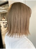 20代30代40代デザインカラーグラデーションブリーチ小顔