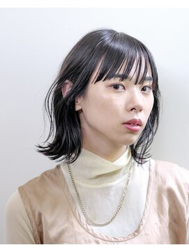 ルプラ ブリリアント(le-pla brilliant) レイヤーカット/シースルー/外ハネ/ミディアムボブ/豊橋/豊川