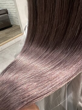 フィンバイナンバー 小山(Fin. by Number.) 美髪矯正×リラックスブリーチ(別日施術)