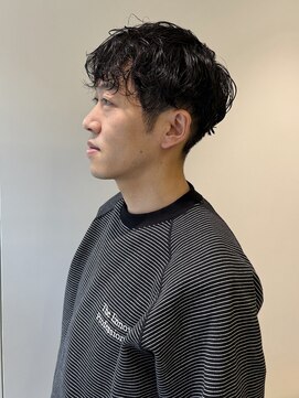 ハル 南平岸(HARU) メンズマッシュパーマ