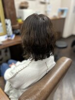 アート(art)&nbsp;巻き髪風！波巻きパーマ