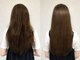 アプローズ(applause.)の写真/ツルンと美髪へ♪クセでまとまりづらい髪も思わず触れたくなるような自然なストレートに仕上げます。