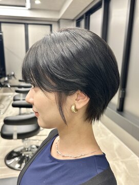 メモリーズ 表参道(Memories) 大人かわいい小顔ショートショートヘア30代40代50代白髪ぼかし