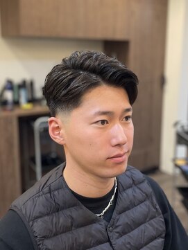 ジェイソン(JASON) ローフェードサイドパート