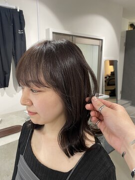 グラフ 立川(Graph.) ブリーチなしダブルカラー Aujua髪質改善トリートメント