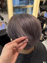 エアー 銀座タワー(AIR)&nbsp;ハイトーンカラー/ブリーチ/グレー／シルバー/ダブルカラー