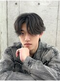 韓国フェザーパーマダウンパーマカルマパーマブリーチメンズ立川