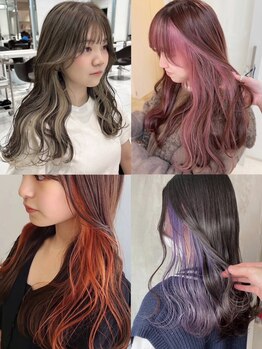 セブンルックスクレオ(7LOOKS creo)の写真/【西川田/江曽島】HPBeauty AWARD 2024 BEST SALON 注目サロン選出！質感再整カラーでデザイン×艶髪が叶う