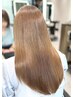 【ダメージ最小限】髪質改善クァンタムカラー＋AVEDAトリートメント　￥12100