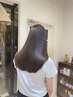 〔田井 珠利斗限定〕ノンダメージ髪質改善美髪ストレート17600円～14980円