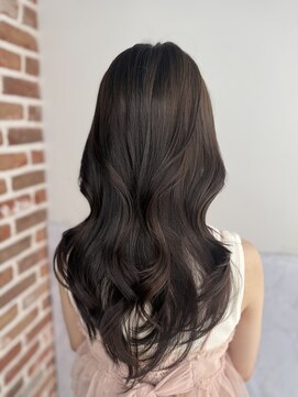 エニー 栄(Any) 韓国レイヤー×ラベンダーブラウン