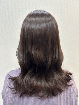 グルグル 妙典店(GULGUL) ミディアムヘア×ブラウンカラー