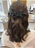お呼ばれヘアセット