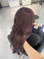 アルドーレフィエロ シンサイバシ(Ardore fiero shinsaibashi) ダークレッド/ブリーチなし【小山田繭】20代30代40代