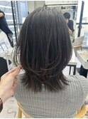 レイヤーカット/レイヤーボブ/外ハネレイヤー/くびれヘア