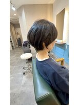 ジルチ ヘアー(Zilch hair)&nbsp;白髪ぼかし/白髪染め/ショートカット/40代50代/【北堀江】