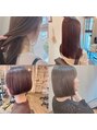 ロータス ヘアデザイン(LOTUS hair design.) 柔らかい、艶のある透明感な色味を出すのを得意としてます♪
