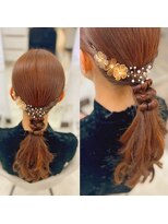 W’d BELL品川駅前店 ヘアセット/ヘアメイク/ヘアアレンジ/着付け専門店 ローポニー