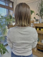 ムニ(MUNI) ボブ×プレイイングカラー!